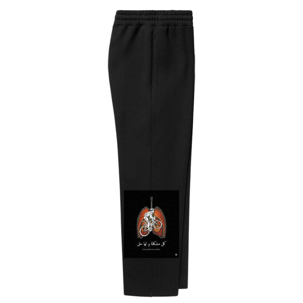 Oversized Sweatpants Image for color: black