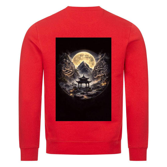 organischer Sweatshirt Image for color: bright red