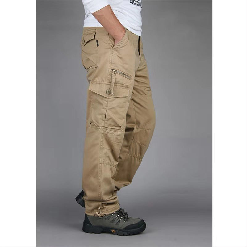 Multi-Pocket Baggy Trousers