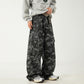 Camouflage work pants men's straight leg pants