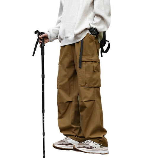 Men's ankle binding work pants loose pants