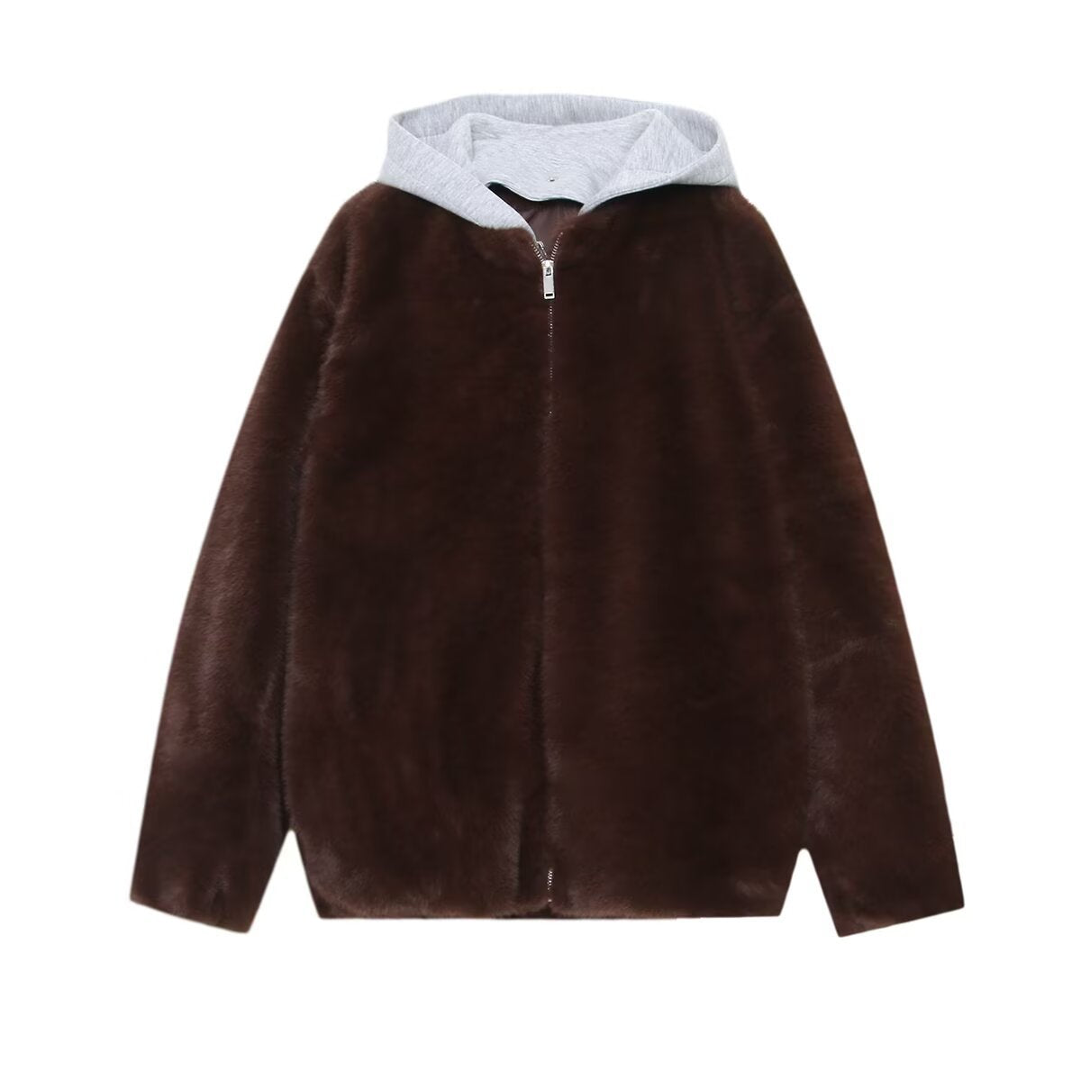 Street hooded jacket women's coat