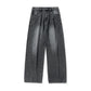 Jeans men's curved knife pants loose pants