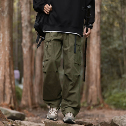 Men's ankle binding work pants loose pants