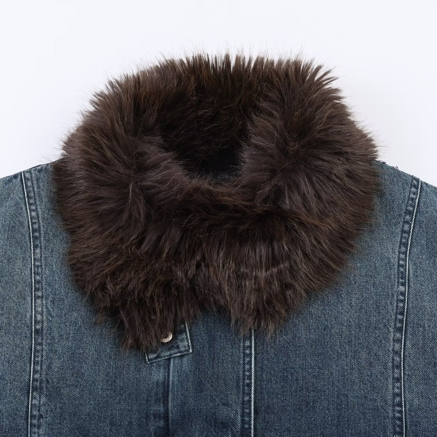 Street denim pilot jacket women's clothing