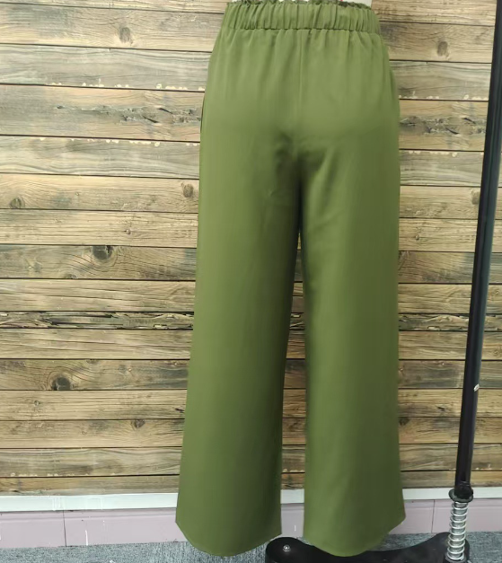 Drawsrting Wide leg Pants