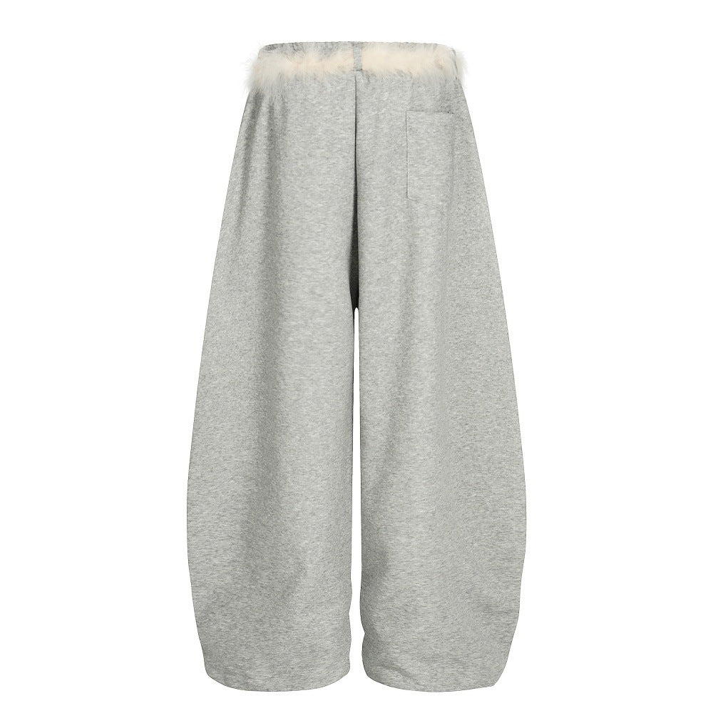 Loose wide leg pants