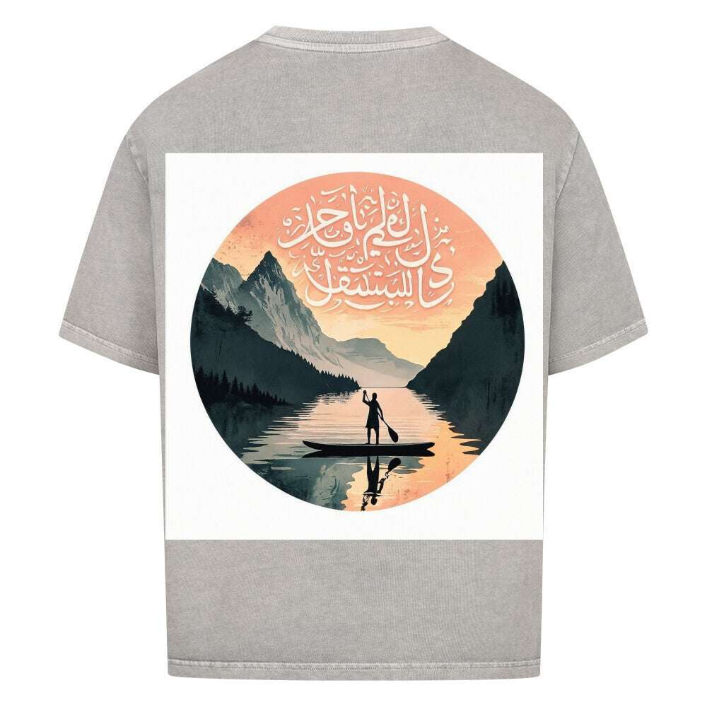 Oversized Shirt Image for color: washed grey