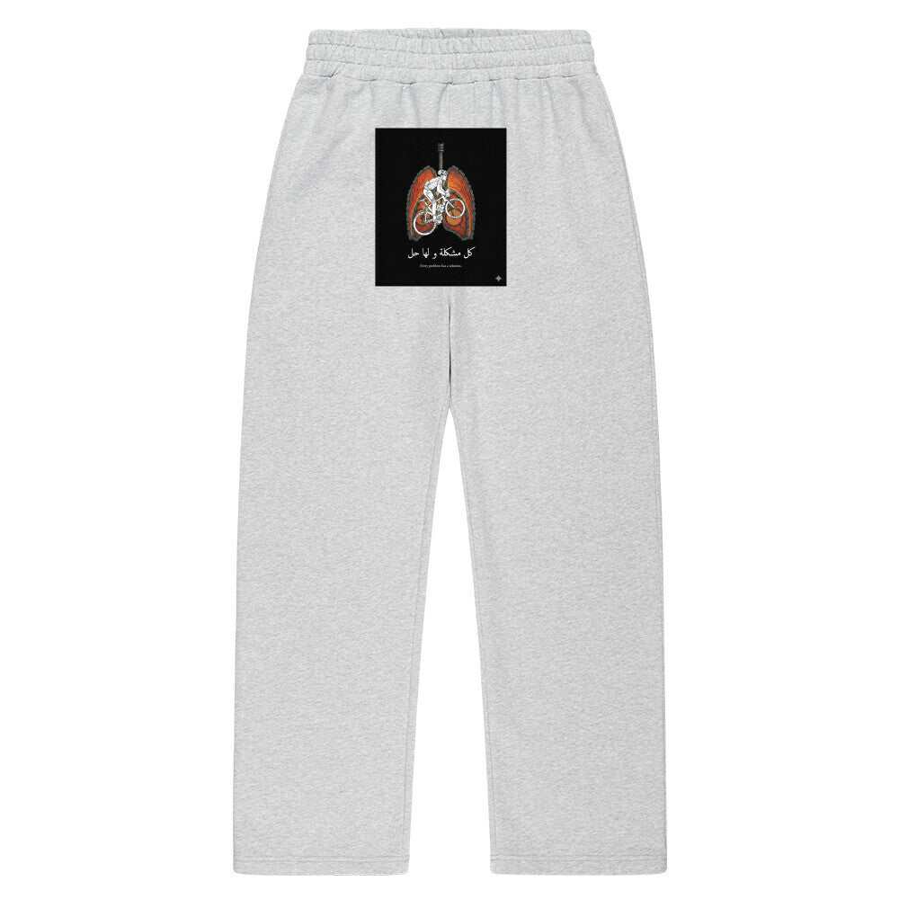 Oversized Sweatpants Image for color: heather grey