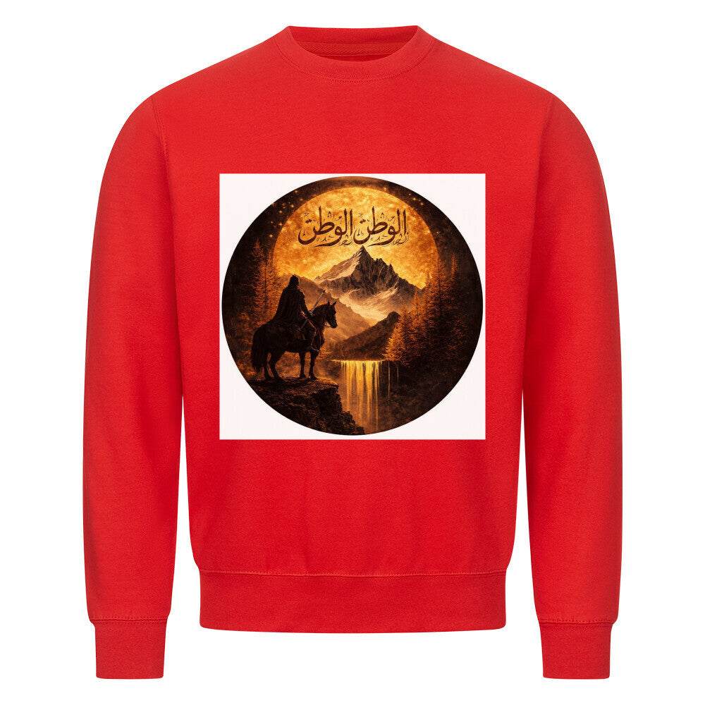 klassisches Sweatshirt Image for color: red