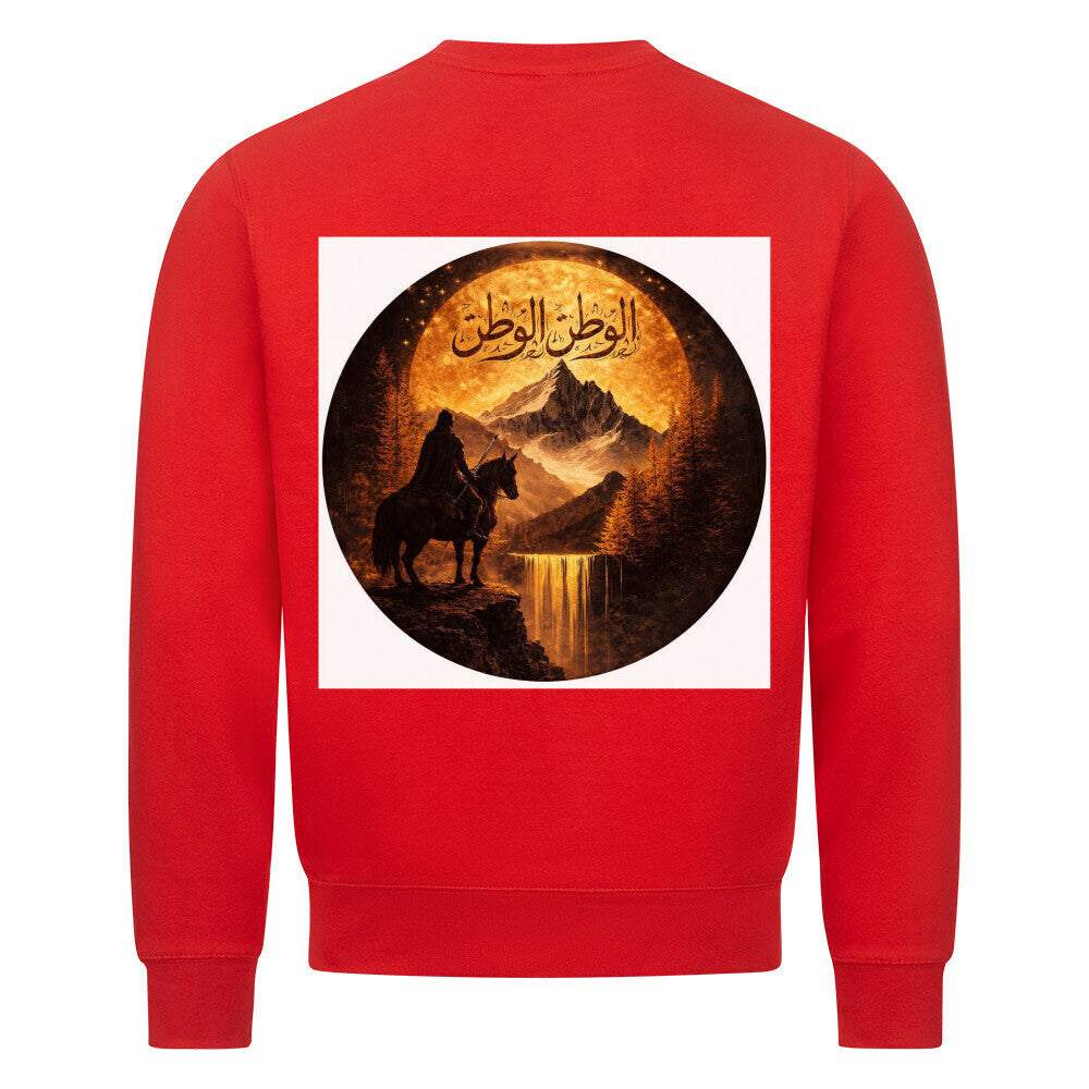 klassisches Sweatshirt Image for color: red