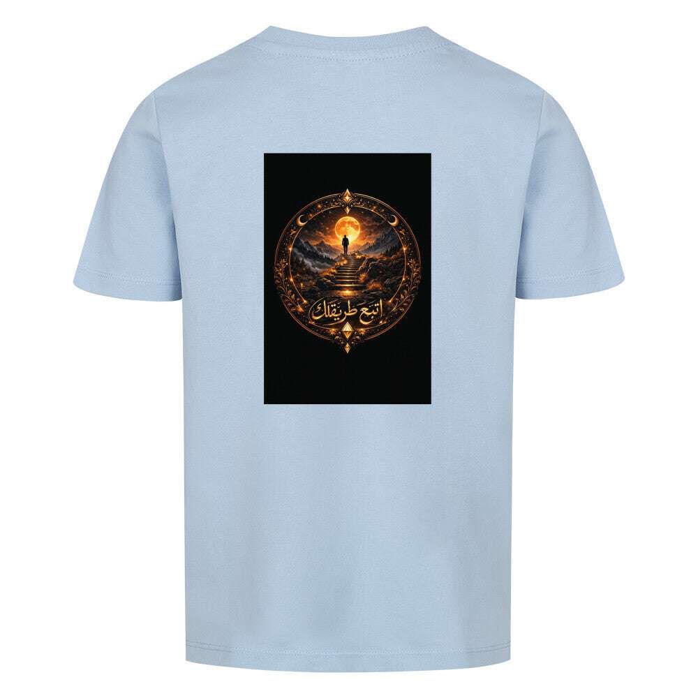 Premium Organic Shirt Image for color: sky blue