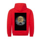 Klassischer Kapuzenpullover mit Bauchtasche aus Baumwolle und Polyester