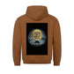 Klassischer Kapuzenpullover mit Bauchtasche aus Baumwoll-Polyester-Mischung