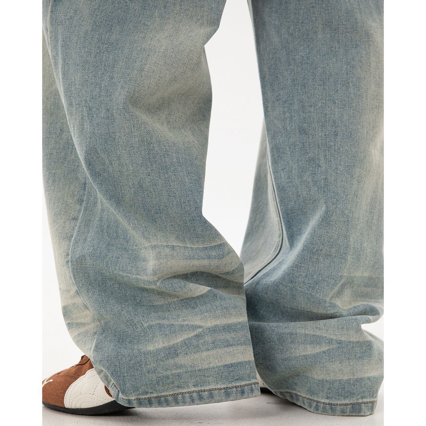 Straight leg loose long pants