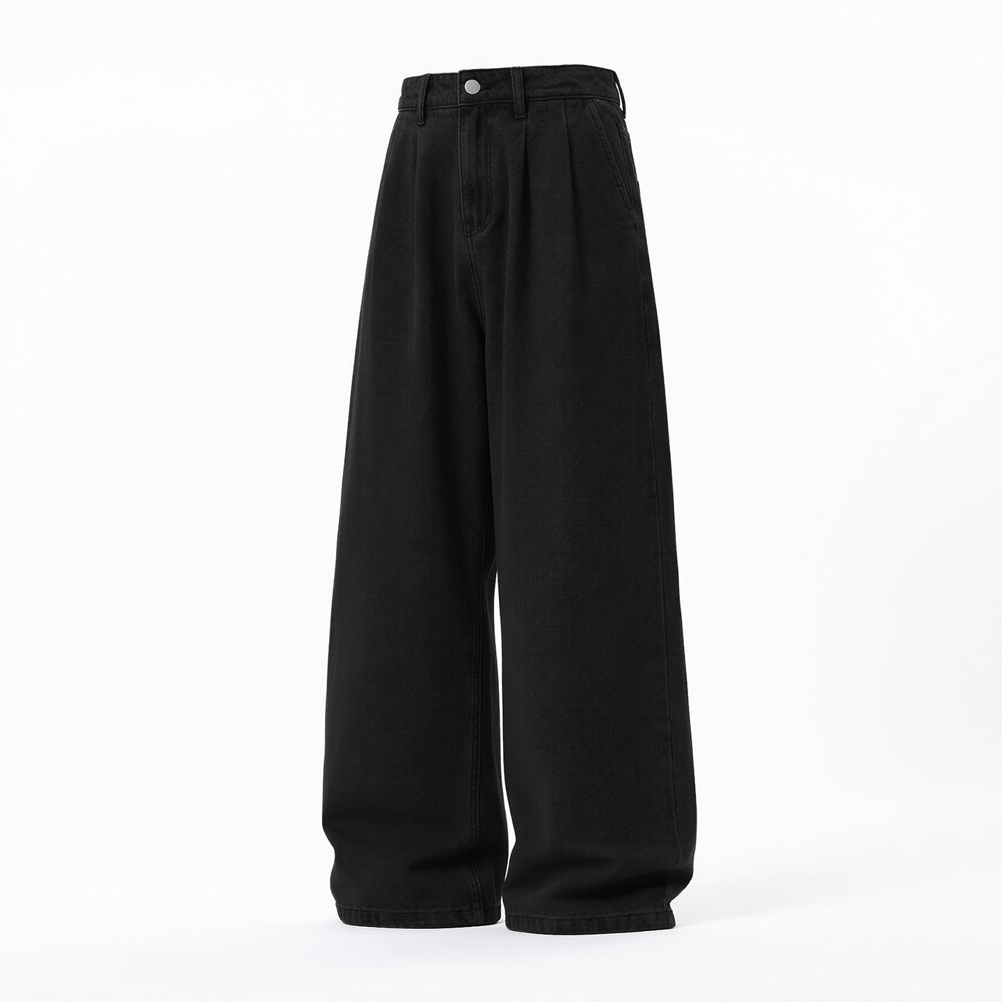 Loose long pants straight leg pants