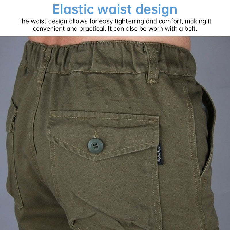 Multi-Pocket Baggy Trousers