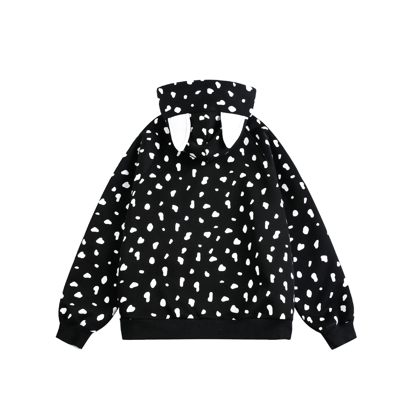 Long Sleeve Ear Hood Design Hoodie Sweatshirt