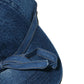 Washed Bow Denim Baseball Cap