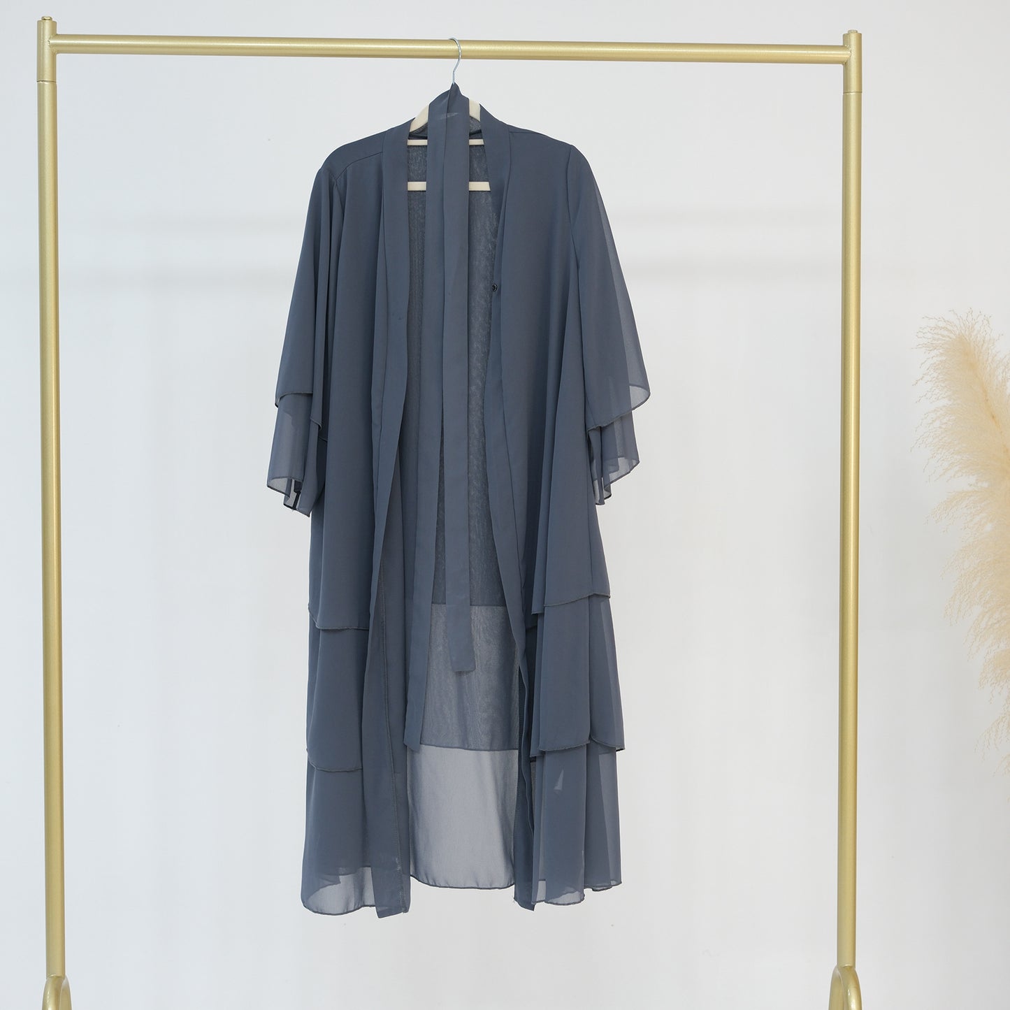 Elegant Children's Family Matching Cardigan Abaya