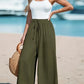 Drawsrting Wide leg Pants