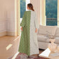 Summer Muslim Spliced Beaded Long Robe Middle Eastern Dubai Abaya Printed Maxi Dress