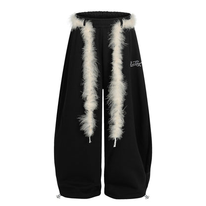 Loose wide leg pants