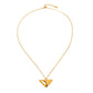 Triangle pendant necklace jewelry simple design jewelry