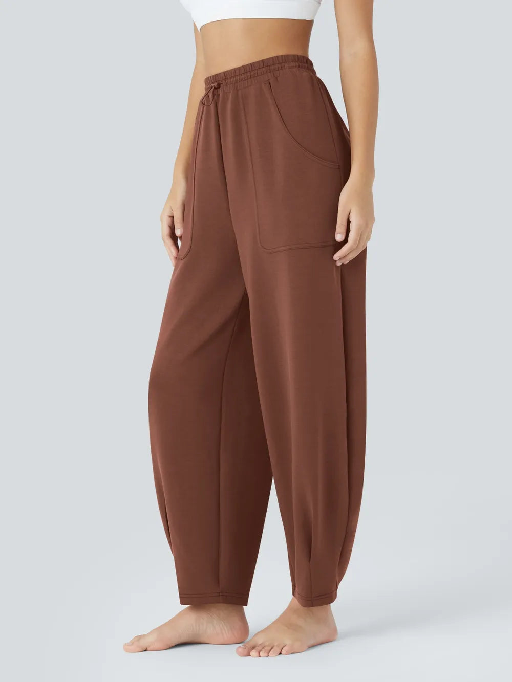 Drawsrting Wide leg Pants