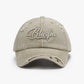 Embroidered Letter Cotton Baseball Cap