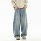 Jeans men's curved knife pants loose pants