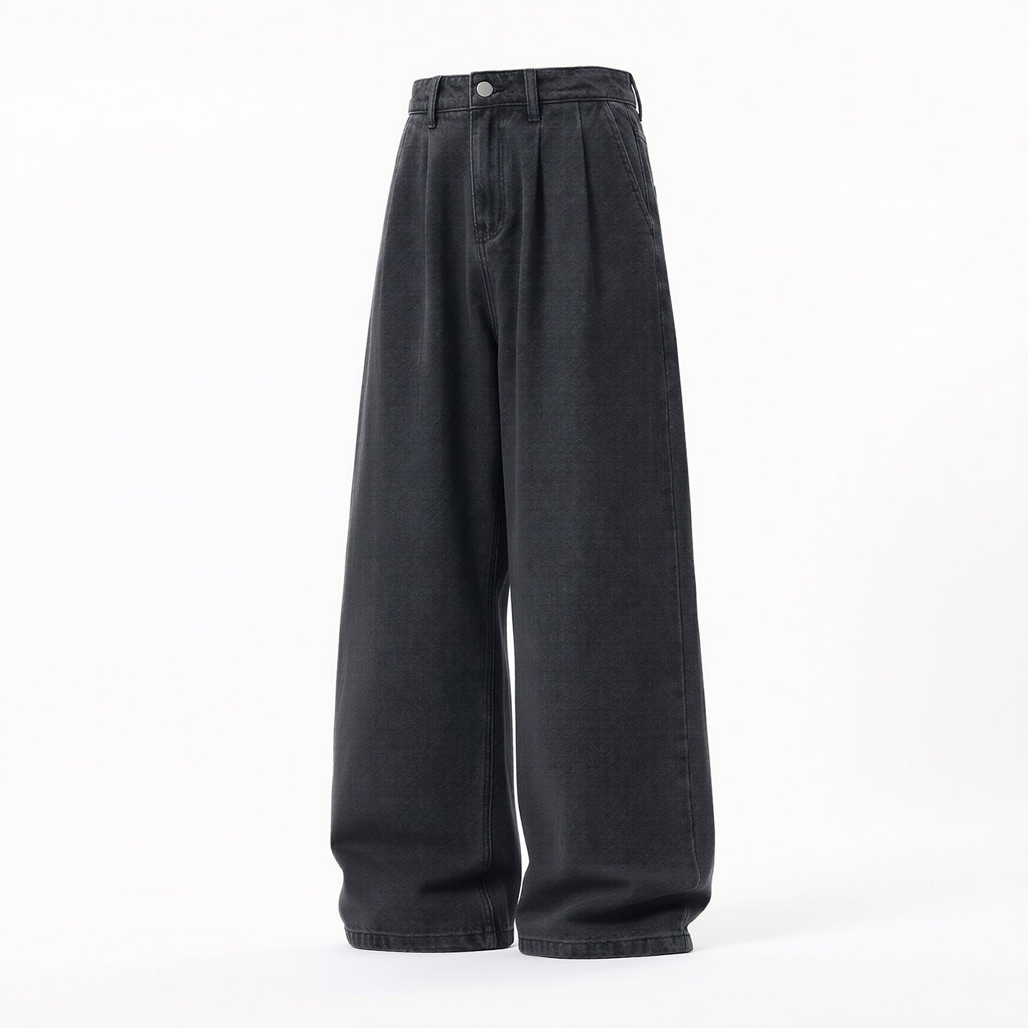 Loose long pants straight leg pants