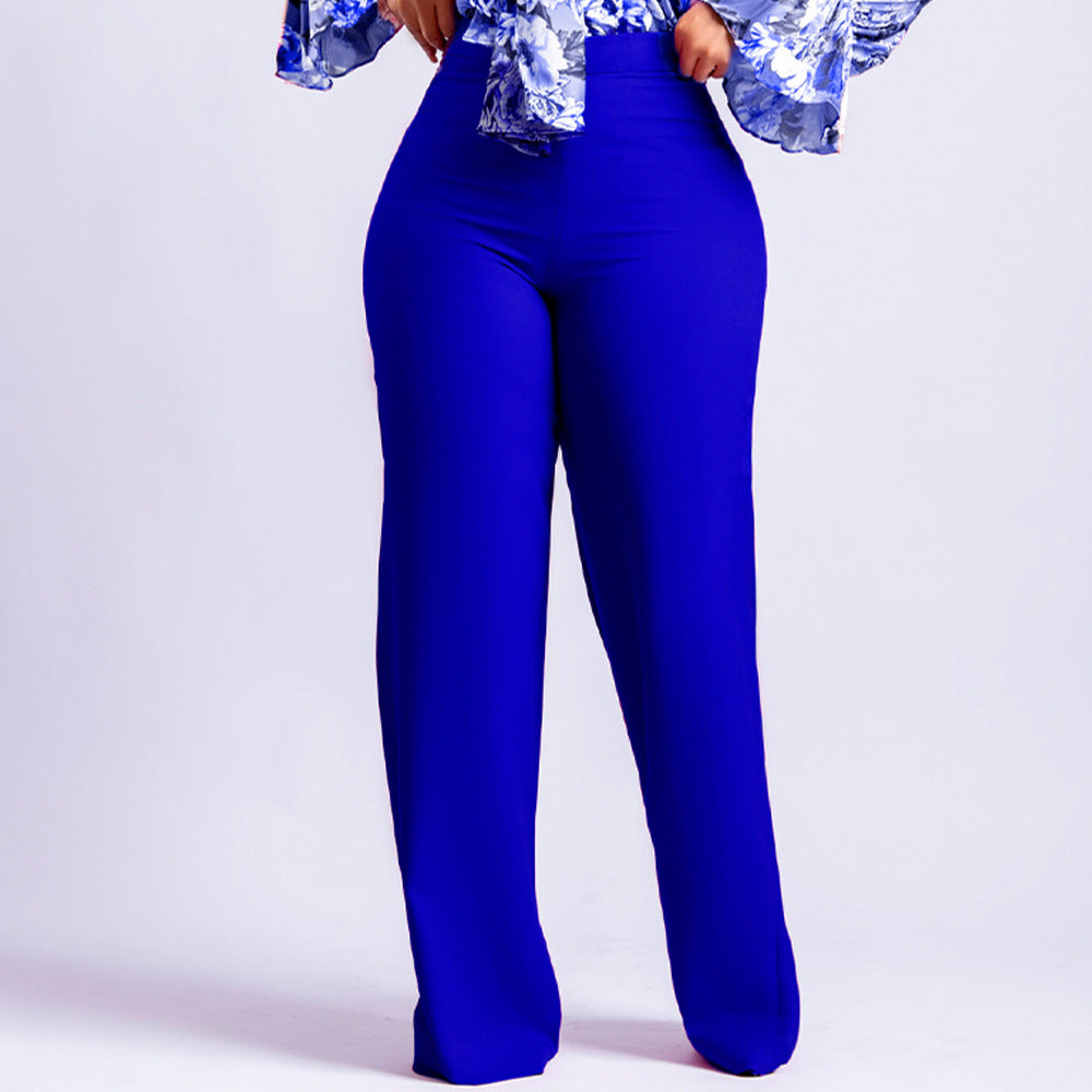 Wide leg pants and long pants