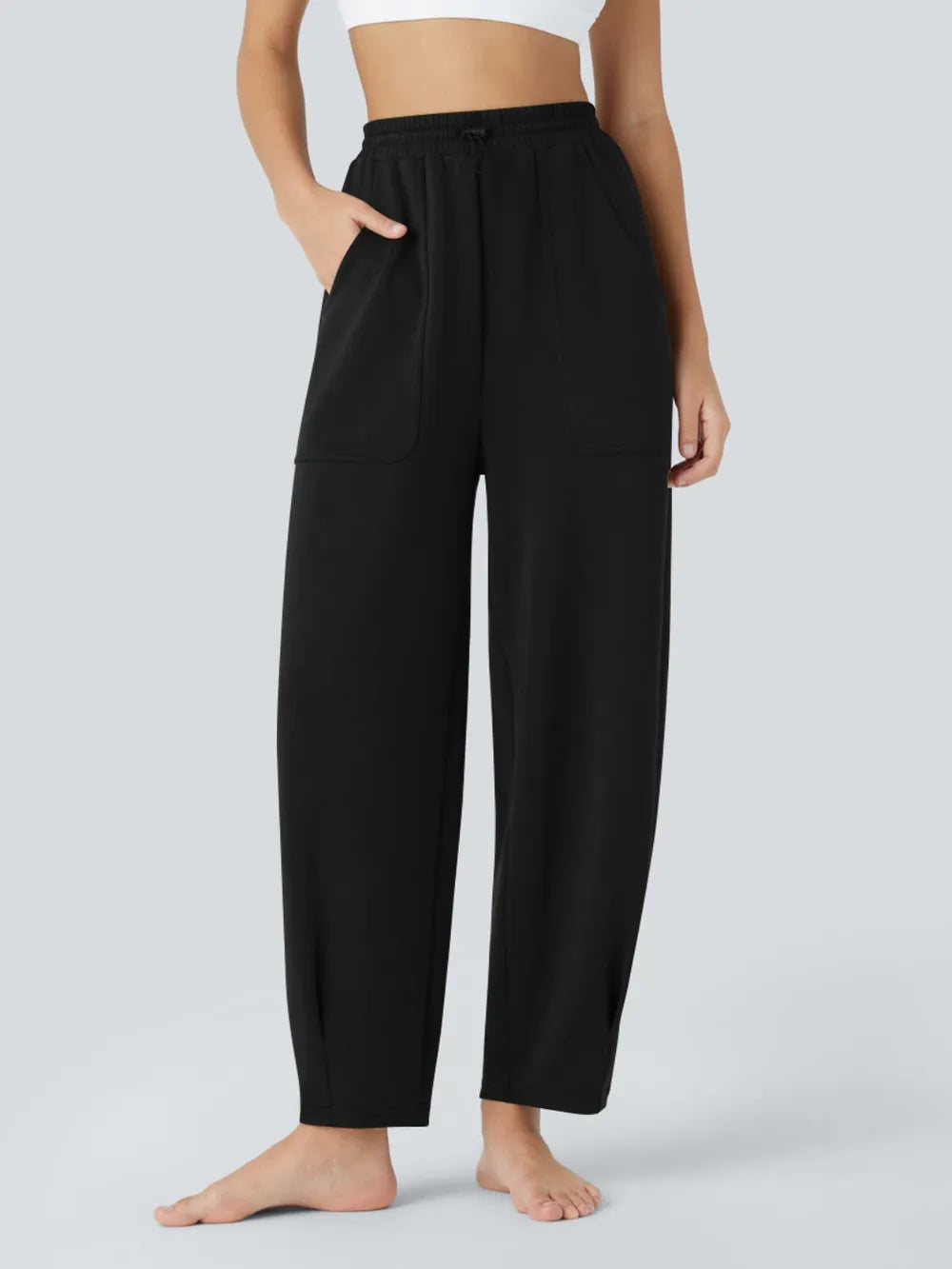 Drawsrting Wide leg Pants