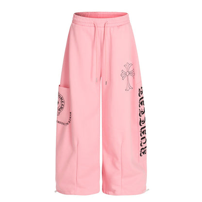 Loose wide leg pants