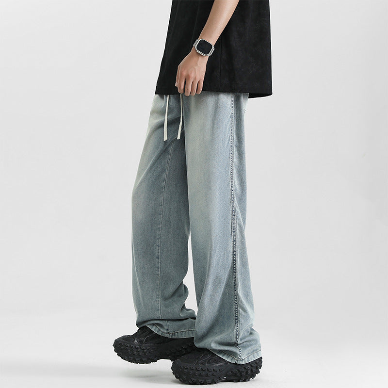 Men's Denim Pants  Leg Long Pants