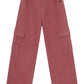 Hight Rise Wide Leg Cargo Pants