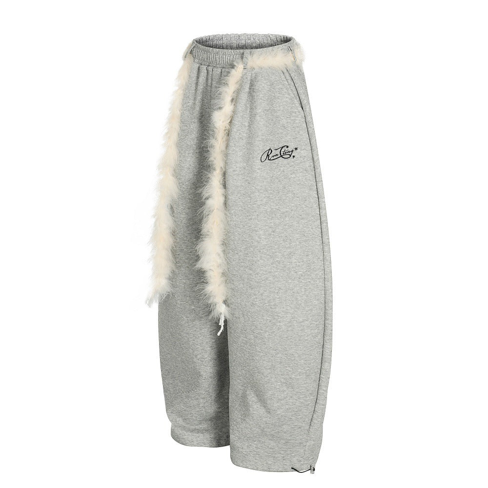 Loose wide leg pants