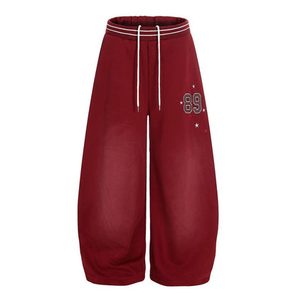 Velvet curved knife pants