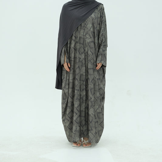 Floral Cardigan Abaya