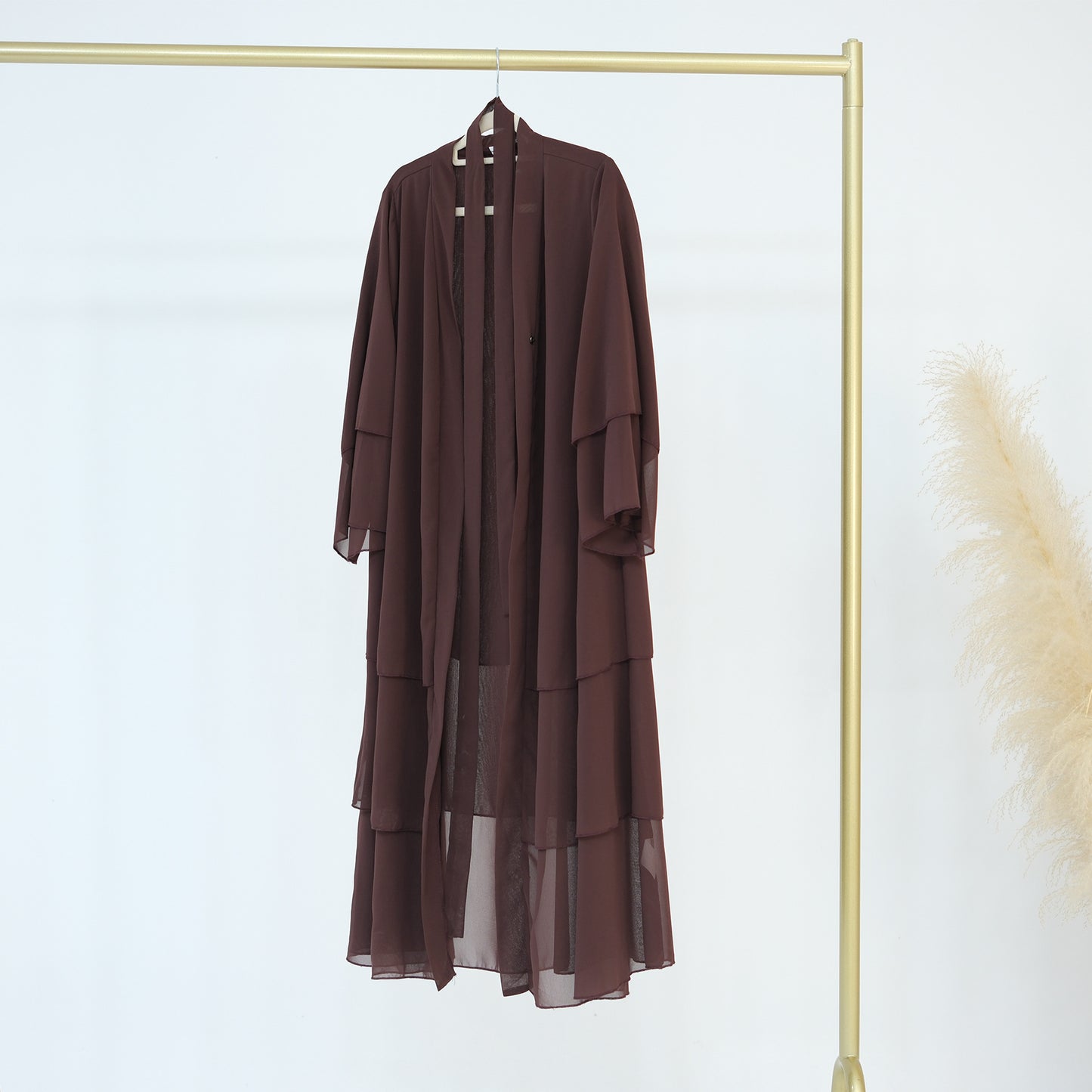 Elegant Children's Family Matching Cardigan Abaya